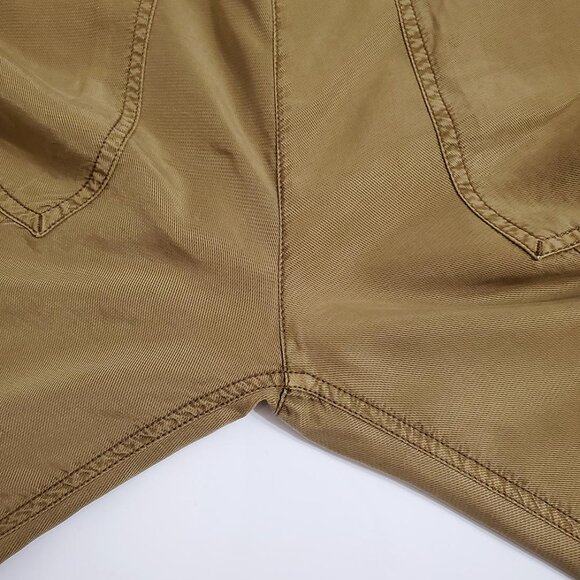 Hei Hei Anthropologie Recreation Utility Overalls XS Olive Green Wide Leg Pocket - Picture 13 of 16